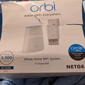 Netgear Orbi Mesh Triband Network 3500sq ft of wif